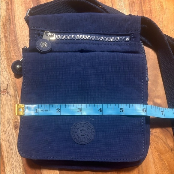 Kipling Eldorado bag in Blue with grey lining. Excellent condition. - Picture 6 of 11